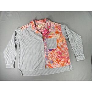 Maeve by Anthropologie Clarissa Floral‎ & Stripe women's 2P